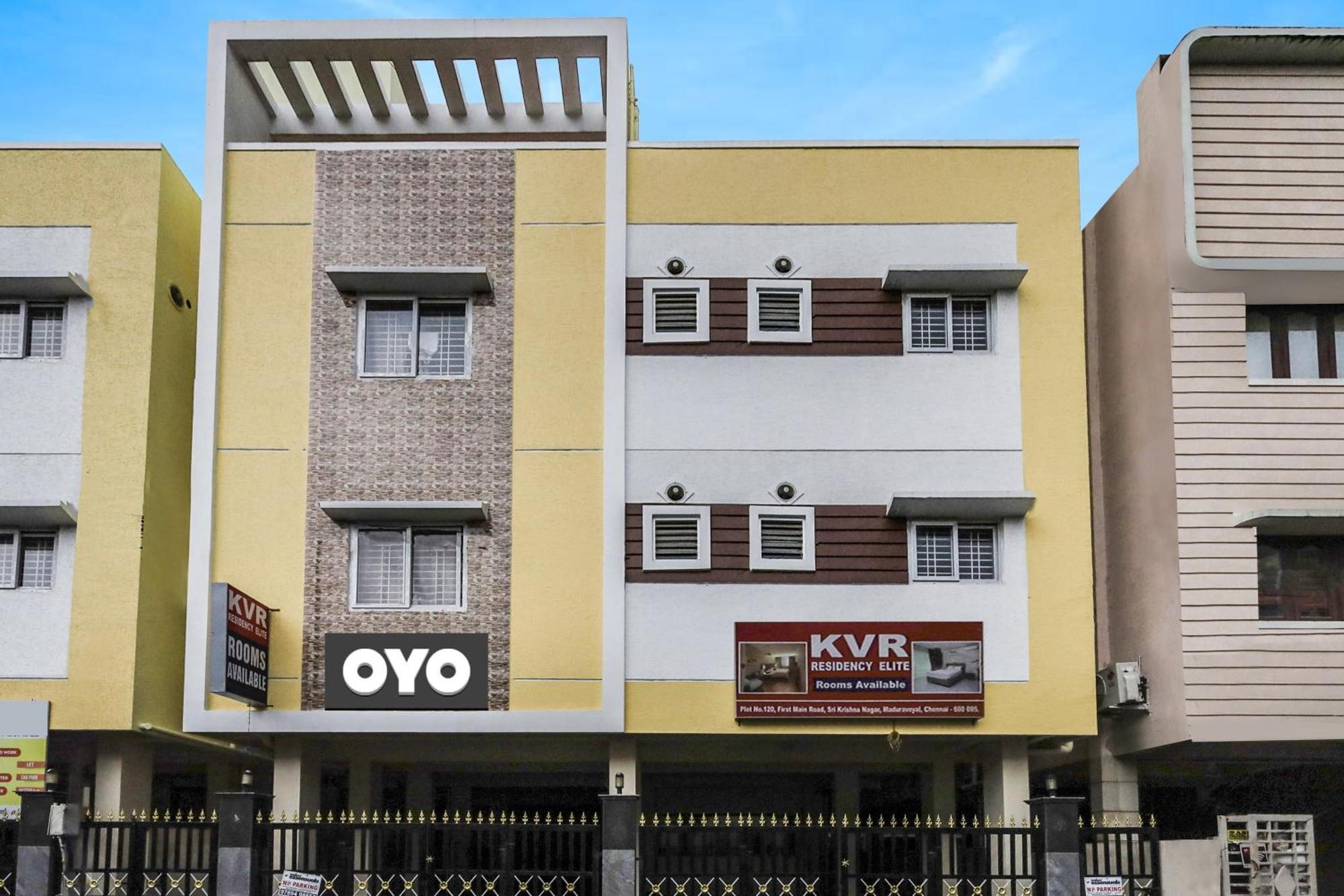 Hotel O K V R Residency - Elite チェンナイ エクステリア 写真